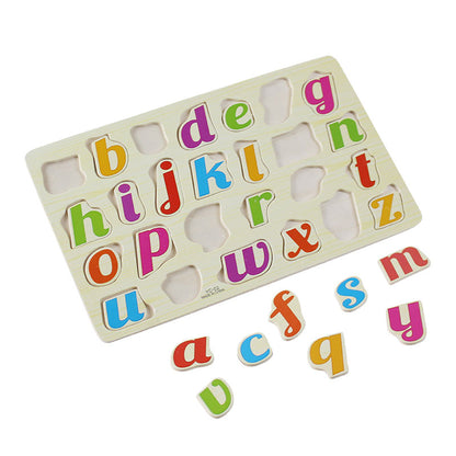 Capital & Small Alphabets Wooden Puzzle Board #2027