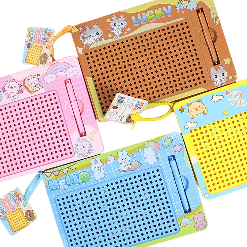 Reusable Doodle Cute Cartoons Magnetic Drawing Board
