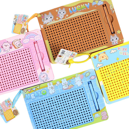 Reusable Doodle Cute Cartoons Magnetic Drawing Board