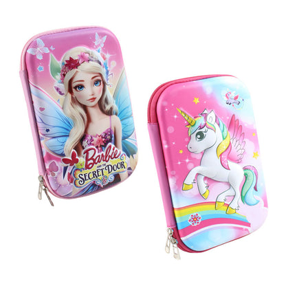 3d Embossed Characters Stationery Case for Girls #1990