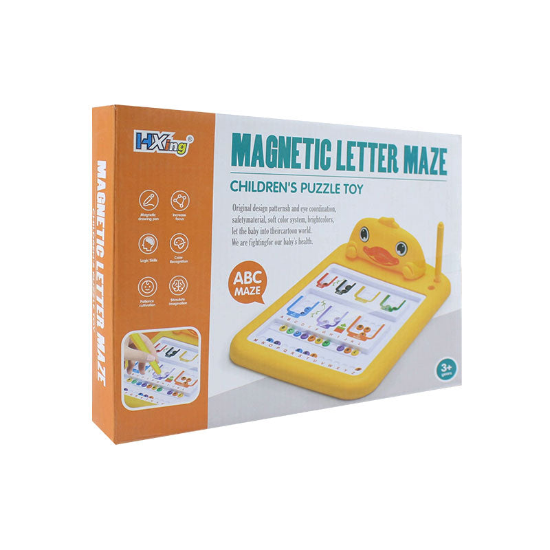 Magnetic Letter Maze Children's Puzzle Toy