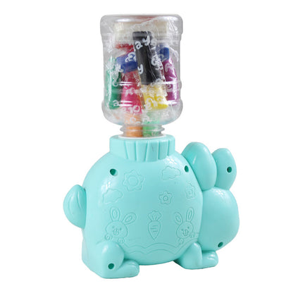 Cute Rabbit 12 Pcs Clay Water Dispenser Toy