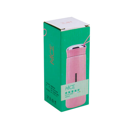 Nice 400ml Stylish Glass Water Bottle