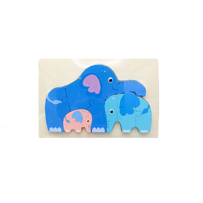 3D Wooden Animal Puzzle Board (1188)