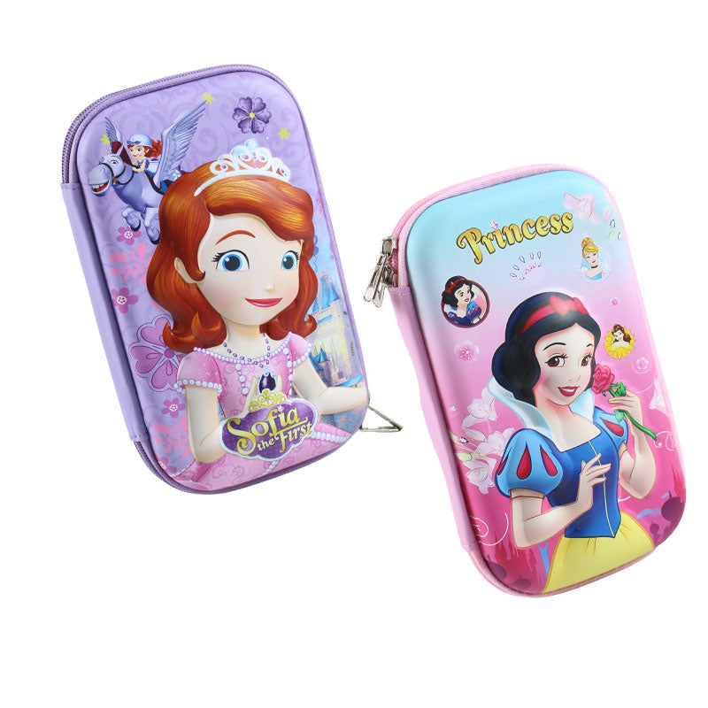 3d Embossed Cartoon Pencil Case for Girls #1991