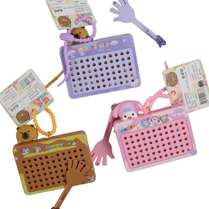 2-in-1 Mini Magnetic & Ball Maze Game