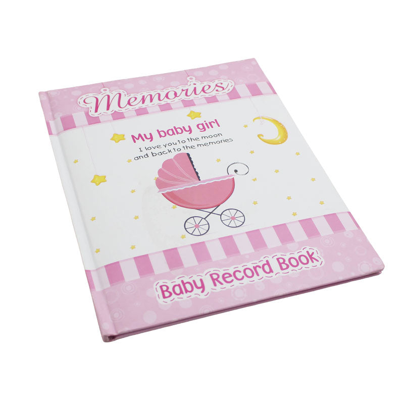 Baby Memories Record Book for Girl