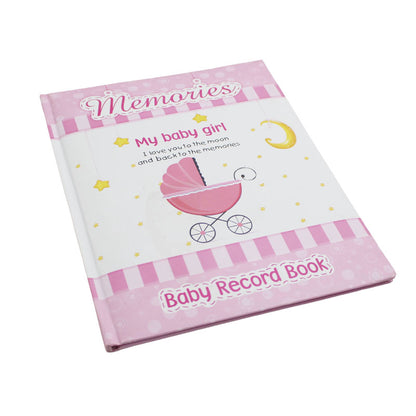 Baby Memories Record Book for Girl