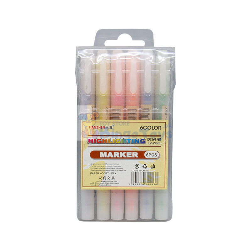 6 Pcs Tianzhen Highlighting Marker