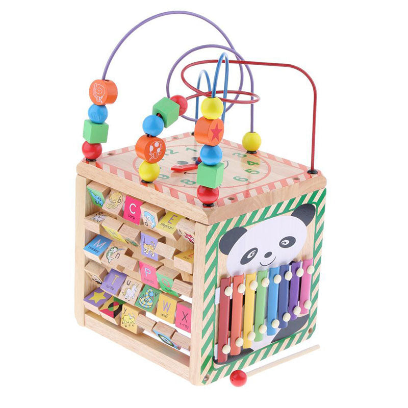 6in1 Wooden Activity Bead Maze