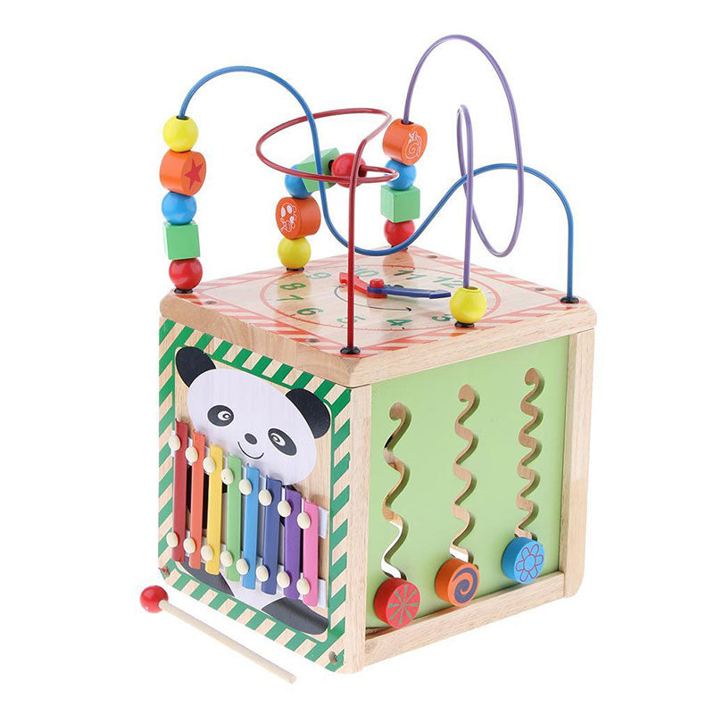 6in1 Wooden Activity Bead Maze