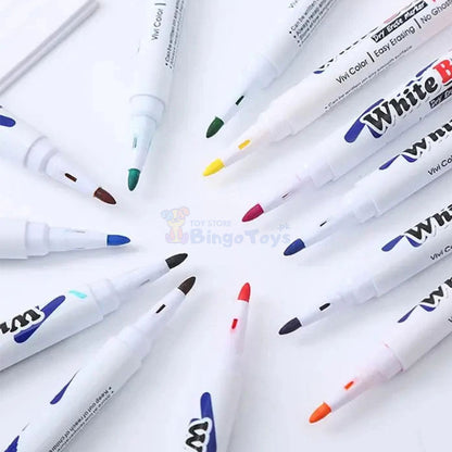 8 Pcs Multi-colour White Board Marker