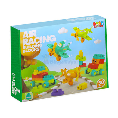 Air Racing Soft Building Blocks 50 Pcs