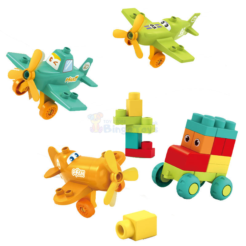 Air Racing Soft Building Blocks 50 Pcs