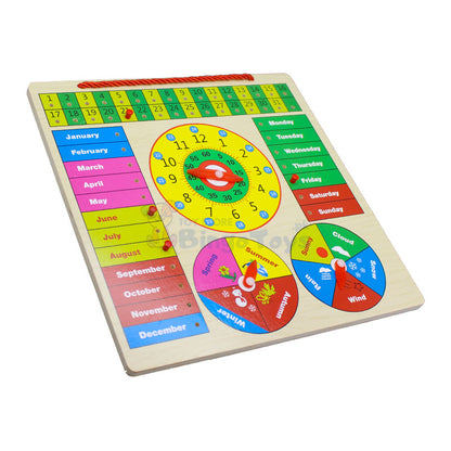 All in one Multifunctional Learning Clock Board