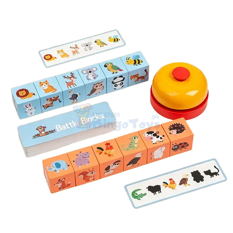 Animal Ranking Battle Blocks Puzzle Game