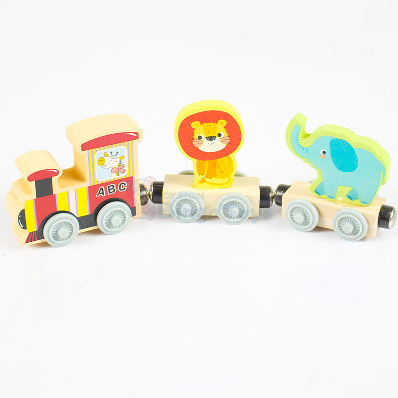 Wooden Magnetic Animal Little Train 11 Pcs #1860