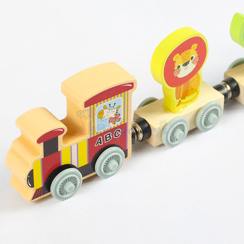 Wooden Magnetic Animal Little Train 11 Pcs #1860