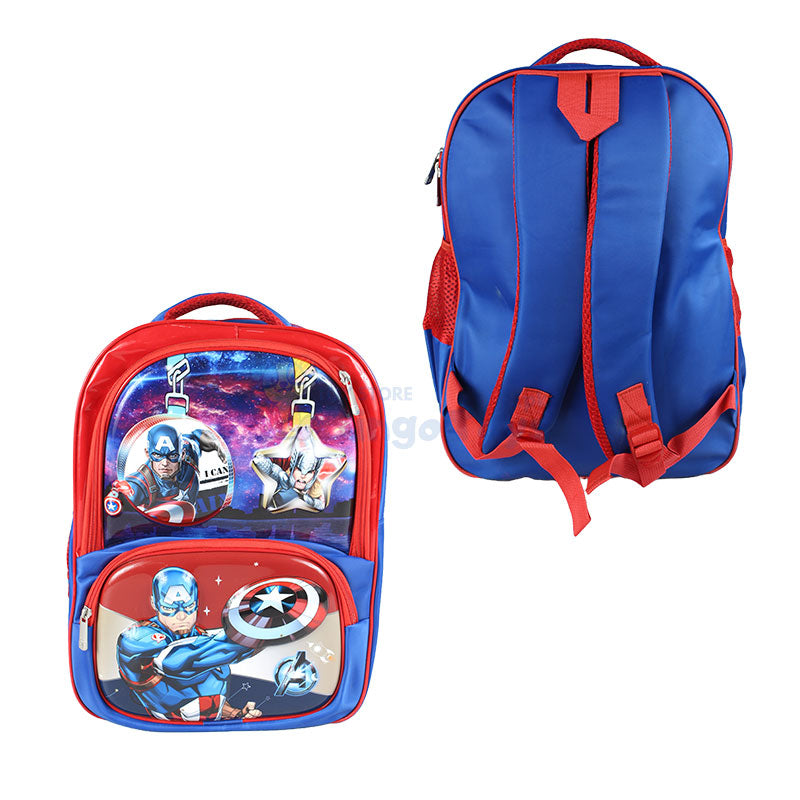 Avengers Embossed School Bag 17 inch (1757)