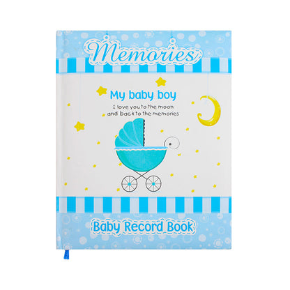 Baby Memories Record Book for Boys