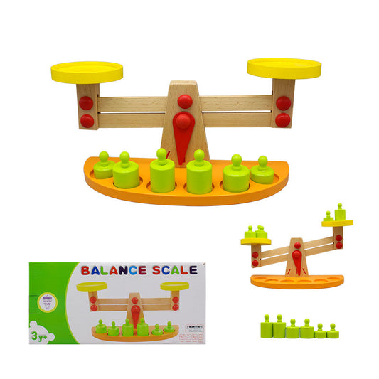 Wooden Balance Scale