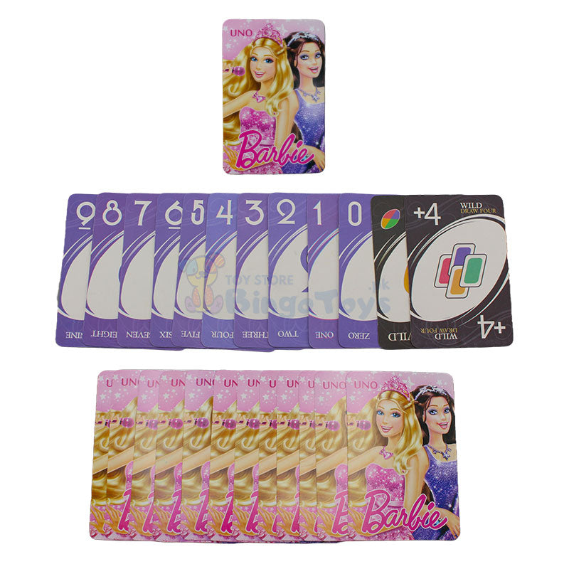 ONO Barbie Card Game