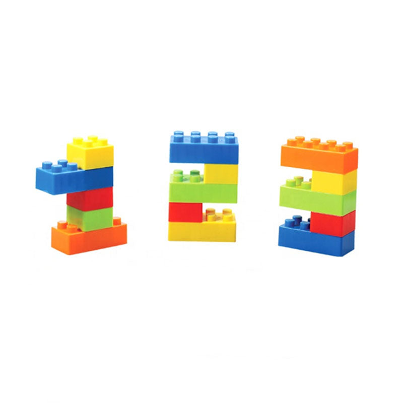 72 PCS Plastic Block World