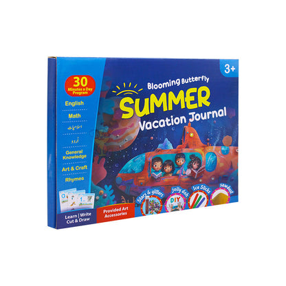 Summer Vacation Journal Activity Book 3+