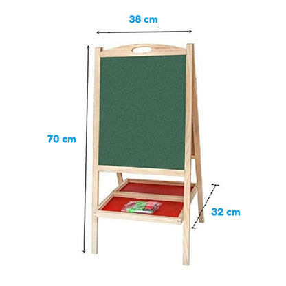 Two Sided Magnetic Wooden Board - Preschool Education WD-812