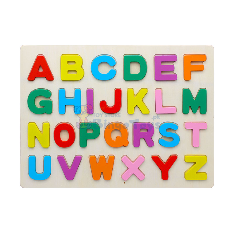 Wooden Alphabets Puzzle Board (ABC)