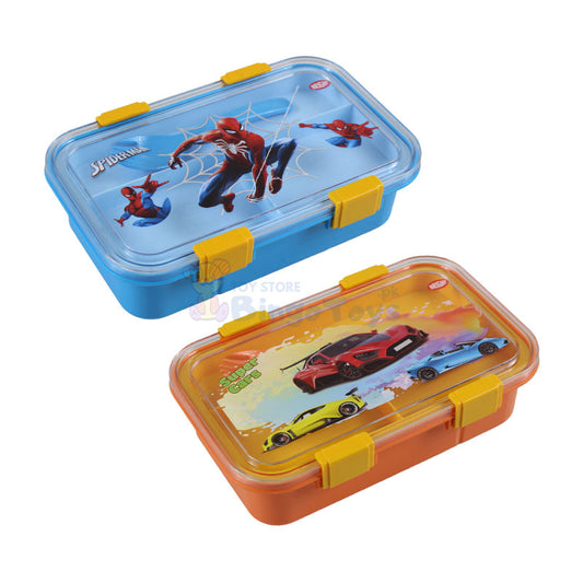 Bright Character Plastic Lunch Box for Boy 01973