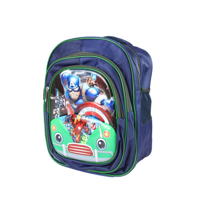 Captain America Embossed School Bag 14 inch (1760)