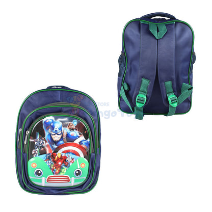 Captain America Embossed School Bag 14 inch (1760)