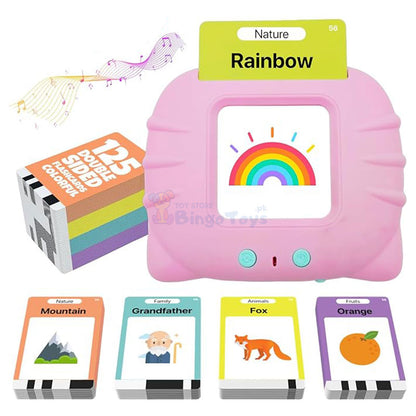 DoubleSided Flash Card Early Education Device