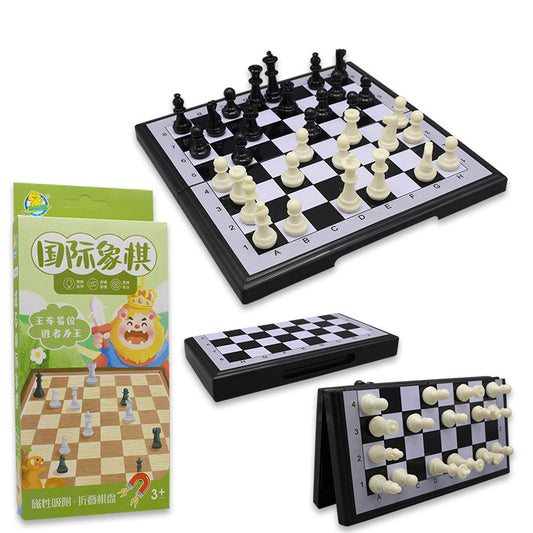 Magnetic Folding Chessboard