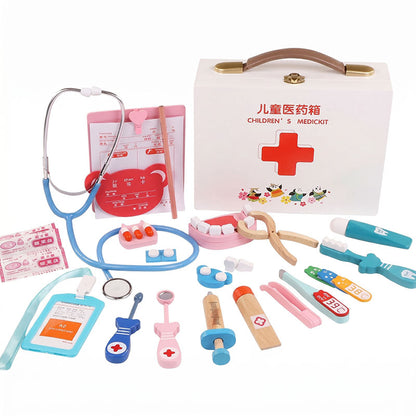 Children's Medical kit Wooden
