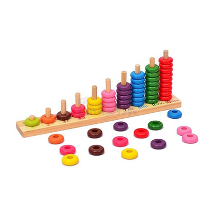 Cloud Computation Bead Wooden Toy