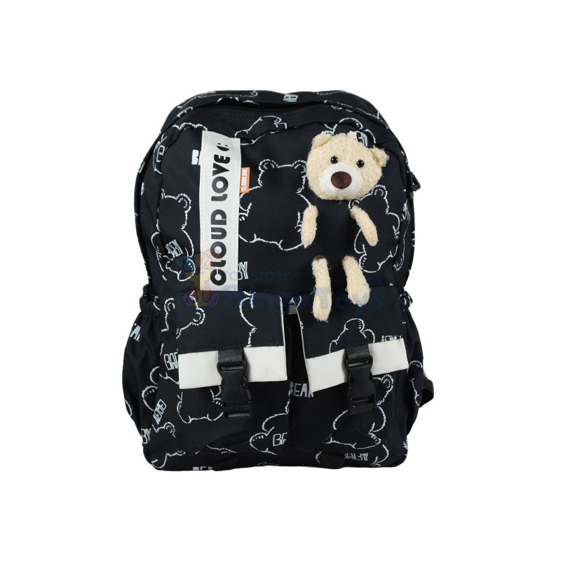 Cloud Love Cute Bear School Bag 17″