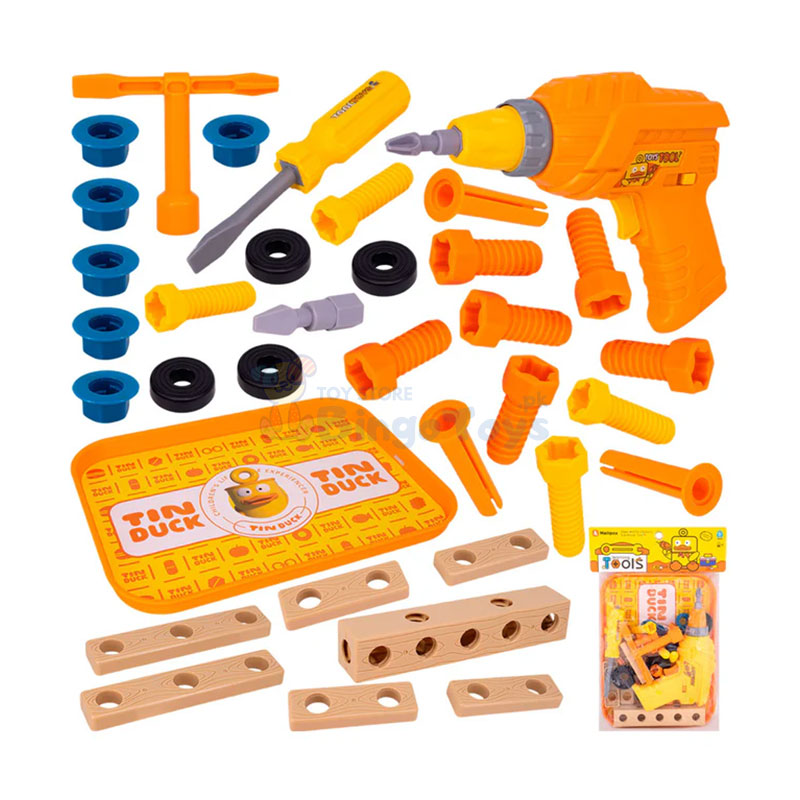Creative Tools Set For Kids With Electric Drill Machine