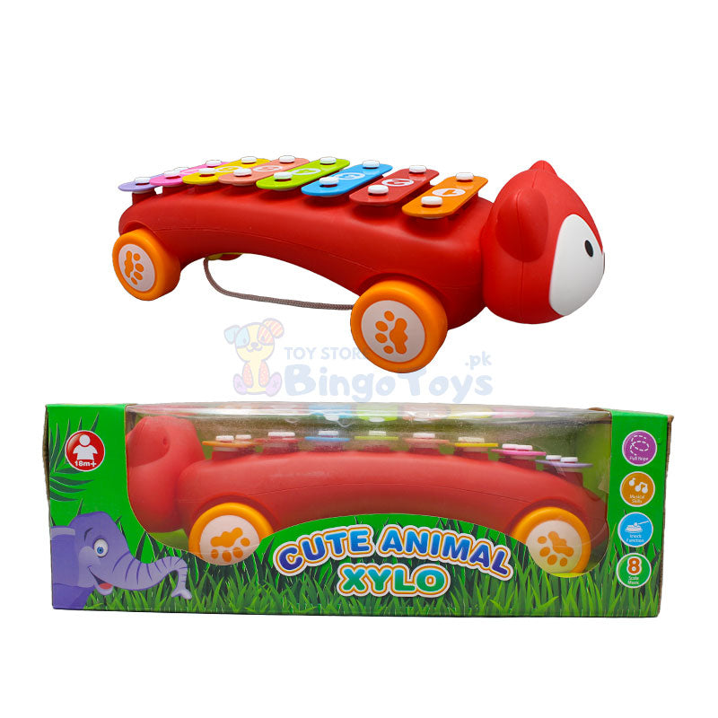 Cute Animal Car Xylophone (0463)