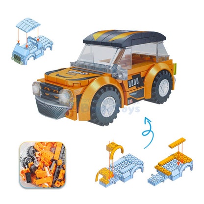 DIY Puzzle Blocks City Series Cars Collection