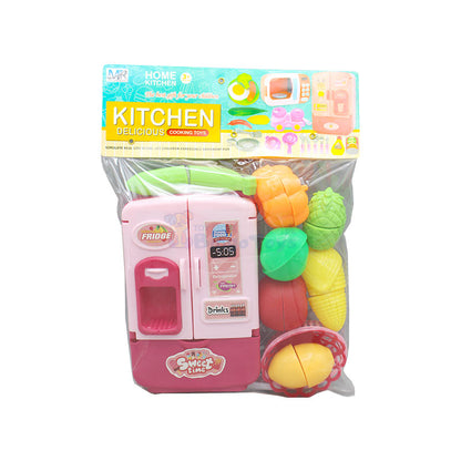 Delicious Kitchen Set With Refrigerator (0619)