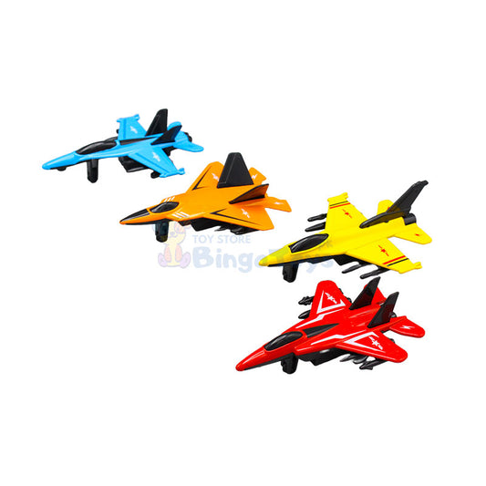 Die-Cast Metal Fighter Plane 4 Pcs
