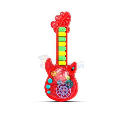 Electric Gear Guitar Toy with Light & Music