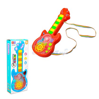 Electric Gear Guitar Toy with Light & Music