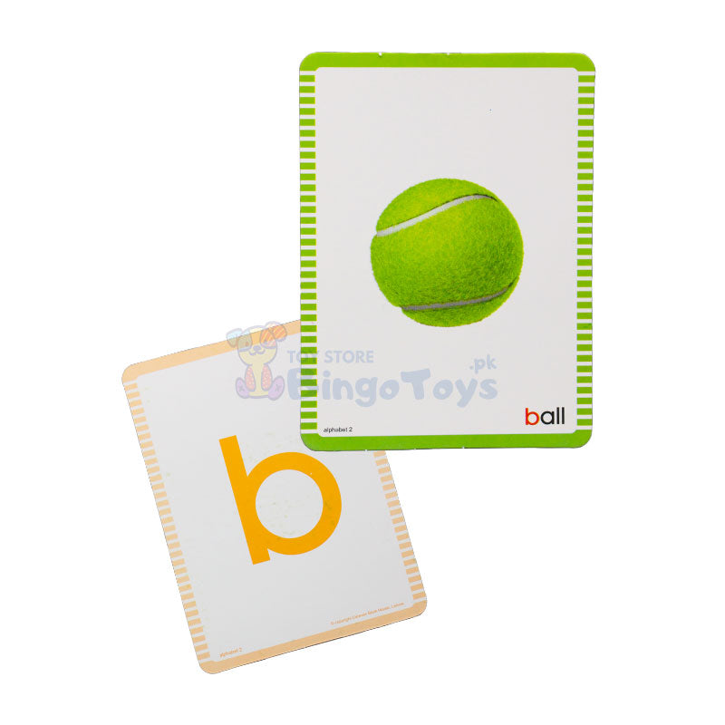 Small Alphabet Flash Cards Apple Series