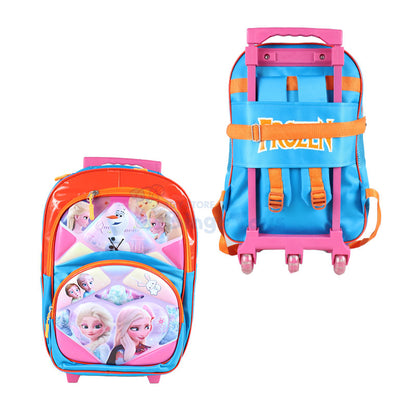 Frozen Embossed Trolley School Bag 17 inch (1756)