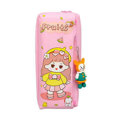 Cute Girl Pencil Pouch