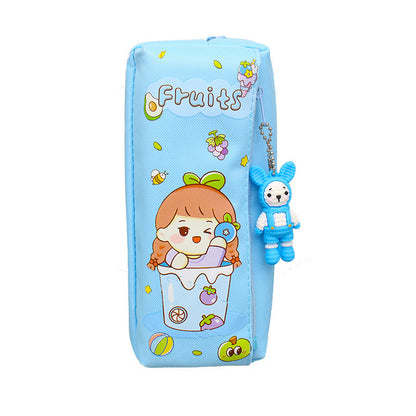 Cute Girl Pencil Pouch