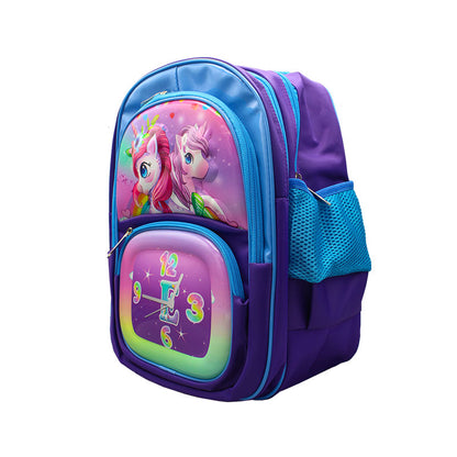 3D Embossed Backpack for Girls (1350)